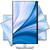 Monitor Dell LED IPS 23.8 inch, Full HD, DisplayPort, Webcam, C2423H