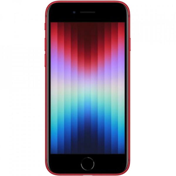 Telefon mobil Apple iPhone SE 3, 2022, 64GB, 5G, Red