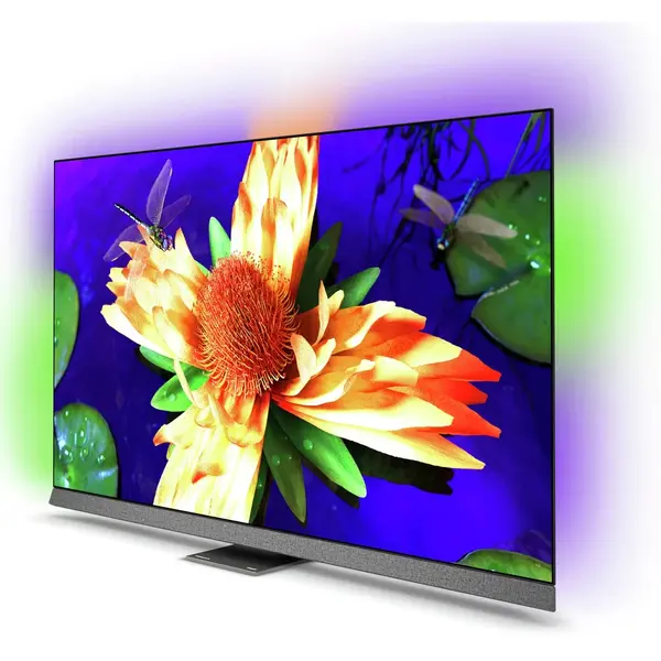 Televizor Philips OLED 65OLED907/12, 164 cm, Smart Android, 4K Ultra HD 100Hz, Clasa G