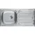 Pachet Franke CIN 611, Chiuveta + baterie basic, 780 x 435mm, Picurator dreapta, Inox lucios