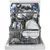 Masina de spalat vase Candy Brava CDPN 4D620PWE/E, 16 seturi, 9 programe, Clasa C, Wi-Fi, Bluetooth, Auto Open, 60 cm, Alb
