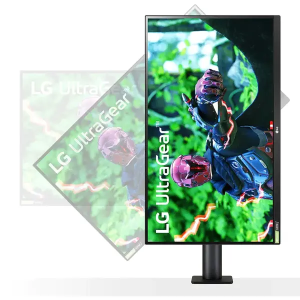 Monitor LG LED IPS 27 QHD, 5ms, HDR10, Display Port, 2xHDMI, Pivot, 27GN880
