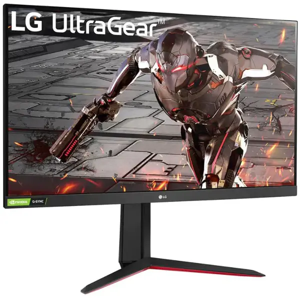 Monitor LG Gaming LED VA UltraGear 32, Full HD, 165Hz, 1ms, G-Sync, FreeSync Premium, HDR10, Display Port, HDMI, Pivot, 32GN550