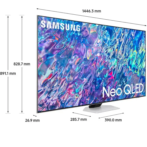 Televizor Televizor Samsung Neo QLED 65QN85BA, 163 cm, Smart, 4K Ultra HD, 100Hz, Clasa F