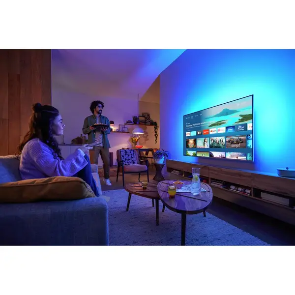 Televizor Philips 65PUS8807/12, LED 164 cm, Smart Android, 4K Ultra HD 100Hz, Clasa G
