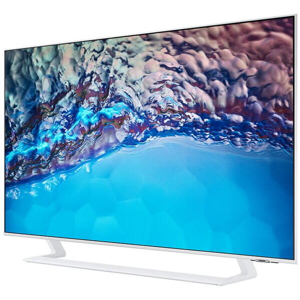 Televizor Samsung UE50BU8582, 125 cm, Procesor Crystal 4K, HDR 10+, AirSlim, Alb