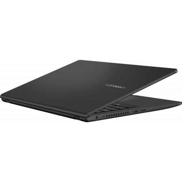 Laptop Asus VivoBook 15 X1500EA, Full HD, 15.6inch, Procesor Intel Core i3-1115G4, 8GB DDR4, 256GB SSD, GMA UHD, No OS, Indie Black