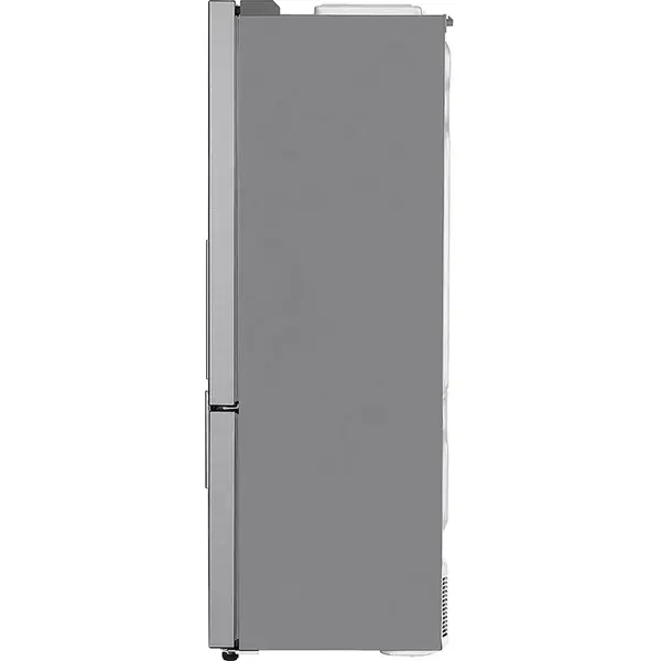 Combina frigorifica LG GBF567PZCMB, 461 l, No Frost, DoorCooling+, FreshBalancer, Dozator de apa, Compresor Smart Inverter, Clasa E, H 185 cm, Argintiu