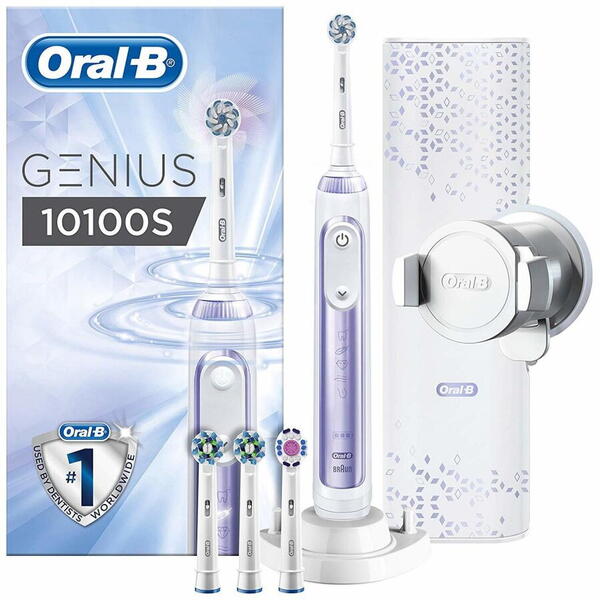 Periuta de dinti electrica Oral-B Braun Genius 10100S Orchid Purple