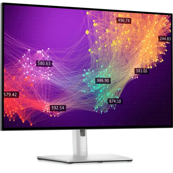 Monitor U3023E, LED IPS Dell 30" WQXGA, 16:10, 60Hz, 5ms, 99% sRGB, color gamut, HDMI, Display Port, USB, USB-C, Pivot