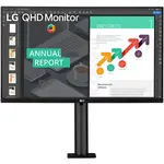 Monitor LG 27QN880, LED IPS LG 27", QHD, 75hz,...