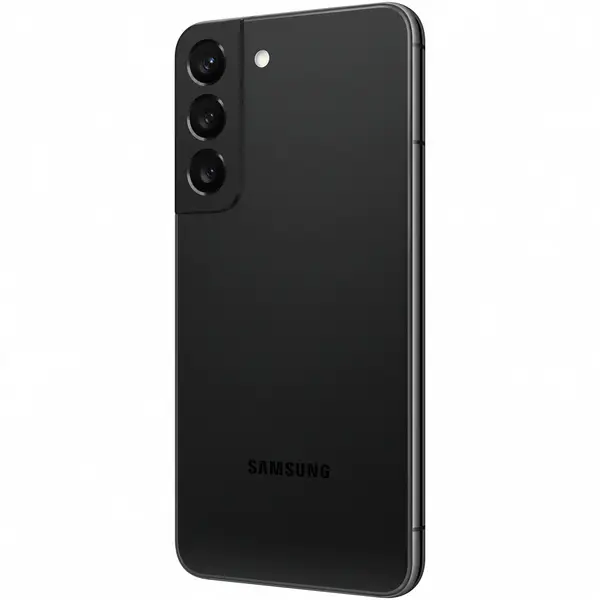 Telefon mobil Samsung Galaxy S22, Dual SIM, 128GB, 8GB RAM, 5G, Phantom Black Enterprise Edition