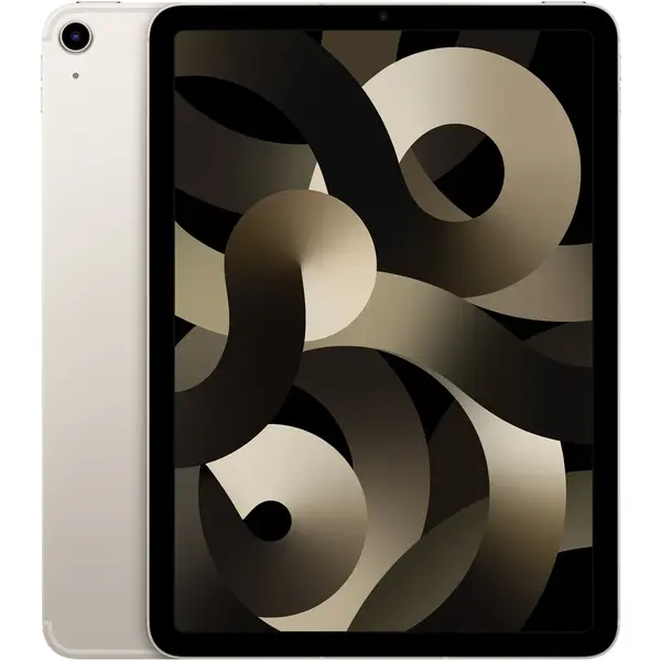 Tableta Apple iPad Air 5 (2022), 10.9 inch, 256GB, Cellular, Starlight