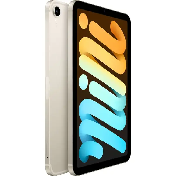 Tableta Apple iPad mini 6 (2021), 256GB, Cellular, Starlight