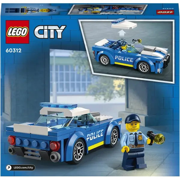 LEGO City - Masina de politie 60312, 94 piese