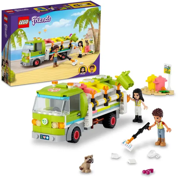 LEGO Friends - Camion de reciclare 41712, 259 piese