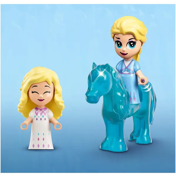 LEGO Disney Princess - Aventuri din cartea de povesti cu Elsa si Nokk 43189, 125 piese