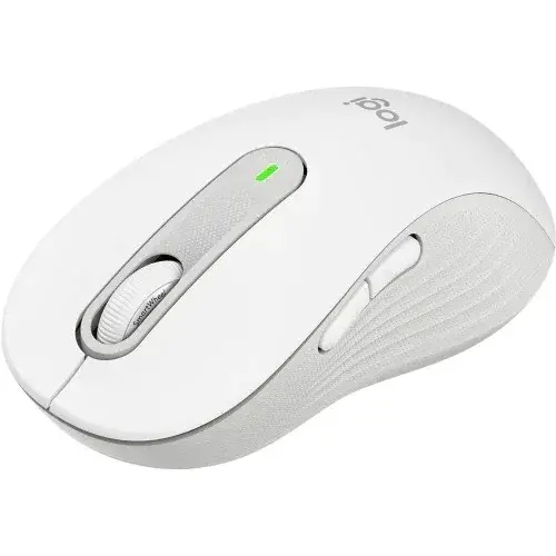 Mouse Logitech M650 L Silent, Bluetooth, Wireless, Bolt USB receiver, Alb