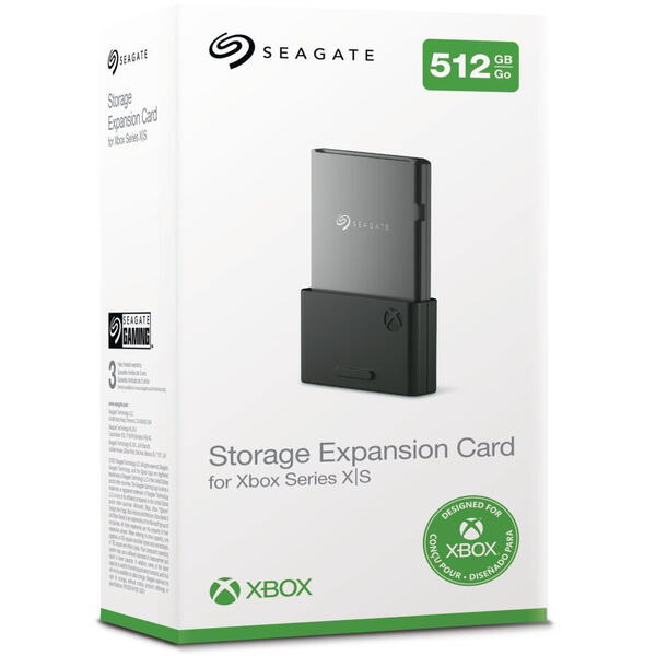 SSD Extern Seagate, 2.5", 512GB, pentru Xbox X, USB 3, USB bus power source