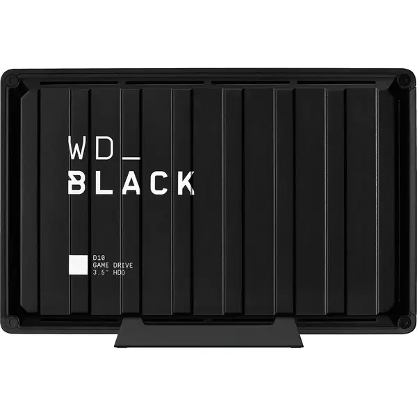 SSD HDD Extern, WD Black D10 Game Drive, 8TB, 3.5", USB 3.2 Gen1, 7200 RPM, Negru