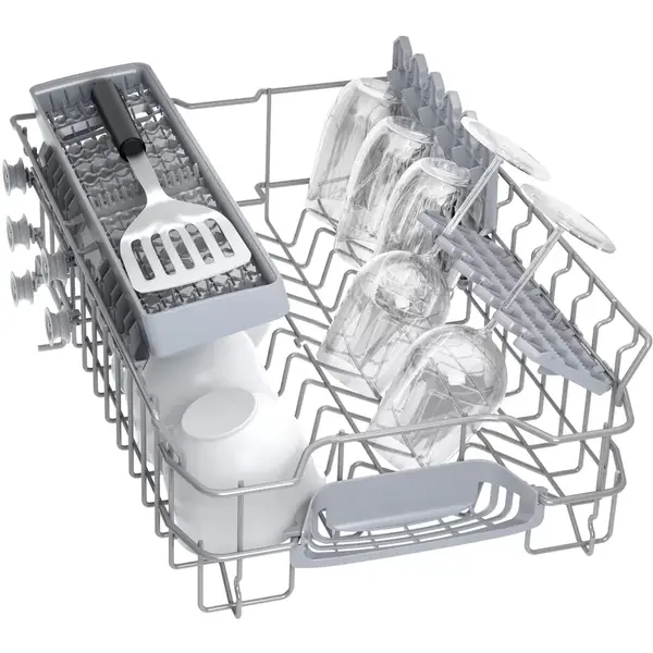 Masina de spalat vase incorporabila Bosch SPV2IKX10E, 9 seturi, 5 programe, Clasa F, Home Connect, 45 cm