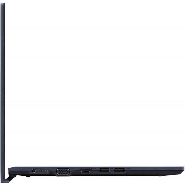 Laptop Asus 15.6 inch ExpertBook B1 B1500CEAE, FHD, Procesor Intel Core i5-1135G7 (8M Cache, up to 4.20 GHz), 8GB DDR4, 512GB SSD, Intel Iris Xe, Endless OS, Star Black