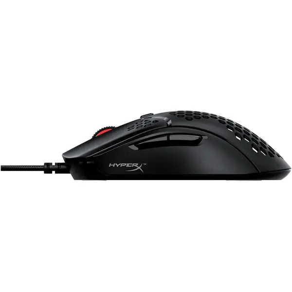 Mouse HP HyperX Pulsefire Haste, Gaming, Ultrausor 59g, Cablu flexibil, Negru