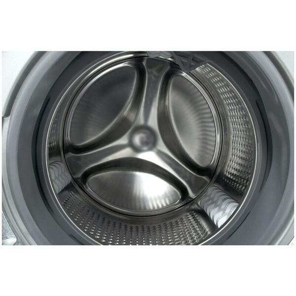 Masina de spalat rufe Whirlpool semi profesionala AWG 912 /PRO, 9 kg, 1200 RPM, clasa B, 10 programe, 6 sense, Silver