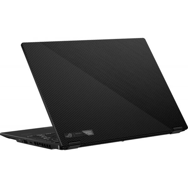 Laptop Asus ROG Flow X13 GV301RE,Gaming, 13.4inch, UHD+ Touch, Procesor AMD Ryzen 9 6900HS (16M Cache, up to 4.9 GHz), 32GB DDR5, 1TB SSD, GeForce RTX 3050 Ti 4GB, Win 11 Home, Off Black include ROG XG Mobile
