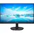 Monitor Philips 241V8LA/00 LED Full HD, VA 23.8'', 75Hz, 4ms, Adaptive Sync, FlickerFree, HDMI, VGA, Negru