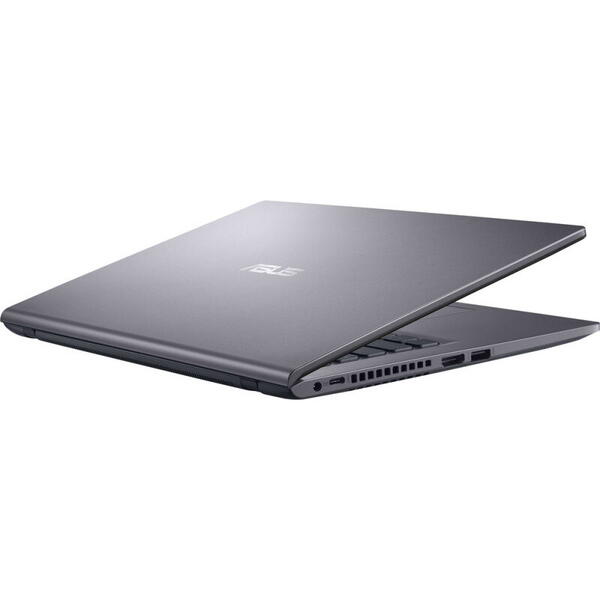 Laptop Asus P1412CEA, Full HD, 14inch, Procesor Intel Core i5-1135G7 (8M Cache, up to 4.20 GHz), 8GB DDR4, 512GB SSD, Intel Iris Xe, No OS, Slate Grey
