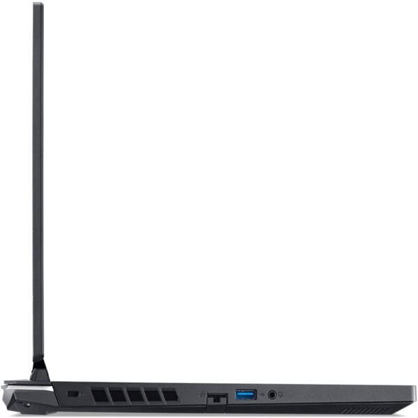 Laptop Acer Nitro 5 AN515-46, Gaming, 15.6inch, Full HD IPS 144Hz, Procesor AMD Ryzen 7 6800H (16M Cache, up to 4.7 GHz), 16GB DDR5, 512GB SSD, GeForce RTX 3050 4GB, No OS, Obsidian Black
