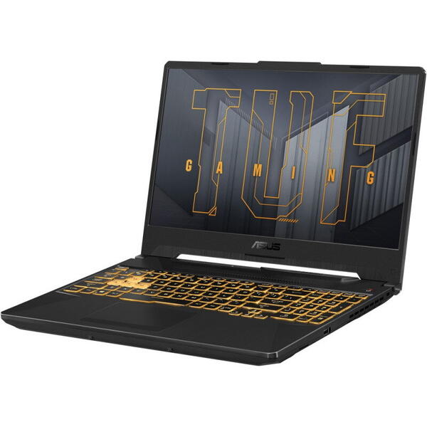 Laptop Asus Gaming 15.6 inch TUF F15 FX507ZR, QHD 165Hz, Procesor Intel Core i7-12700H (24M Cache, up to 4.70 GHz), 16GB DDR5, 1TB SSD, GeForce RTX 3070 8GB, No OS, Mecha Gray