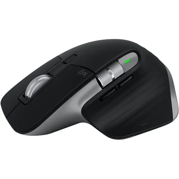Mouse Logitech Wireless MX Master 3S Performance for Mac, 8000 dpi, Silent, BT, Graphite