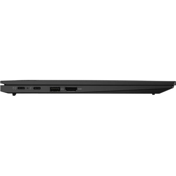 Laptop Lenovo ThinkPad X1 Carbon Gen 10, 14inch, WQUXGA IPS, Procesor Intel Core i7-1260P (18M Cache, up to 4.70 GHz), 32GB DDR5, 1TB SSD, Intel Iris Xe, 5G, Win 11 Pro, Black Weave