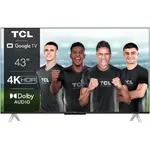 Televizor TCL LED 50P638, 126 cm, Smart Google TV, 4K Ultra HD, Clasa F