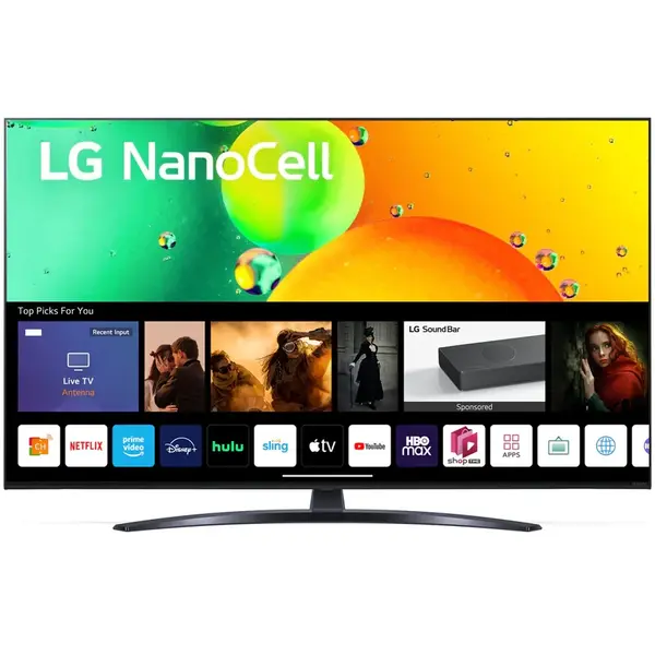 Televizor LG LED 70NANO763QA, 177 cm, Smart, 4K Ultra HD, Clasa G