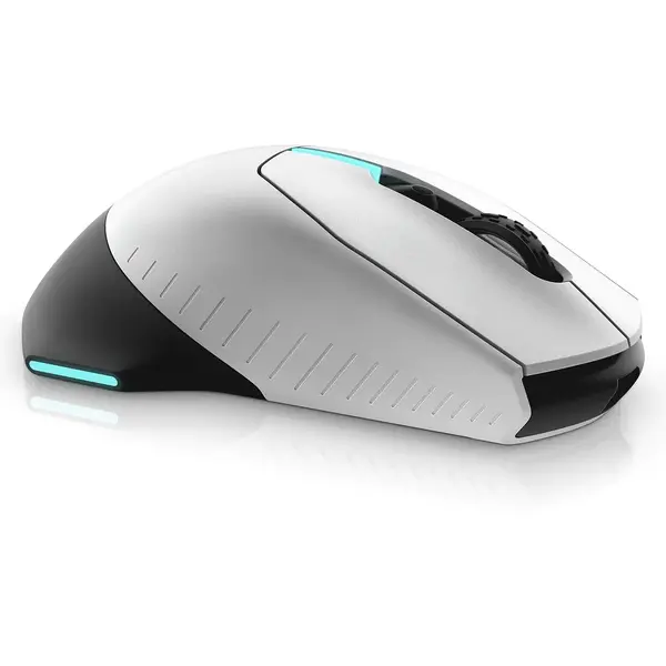 Mouse Dell Alienware 610M, Gaming, Wireless, Lunar Light