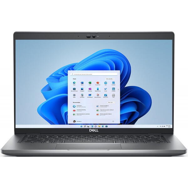 Laptop Dell 14 inch Latitude 5430 (seria 5000), FHD, Procesor Intel Core i7-1255U (12M Cache, up to 4.70 GHz), 16GB DDR4, 512GB SSD, Intel Iris Xe, Win 11 Pro, 3Yr BOS