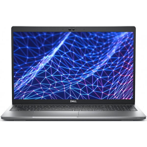 Laptop Dell 15.6 inch Latitude 5530 (seria 5000), FHD, Procesor Intel Core i5-1235U (12M Cache, up to 4.40 GHz, with IPU), 8GB DDR4, 256GB SSD, Intel Iris Xe, Linux, 3Yr ProSupport