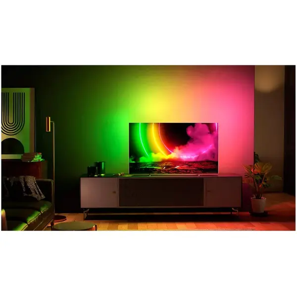 Televizor Philips Ambilight 48OLED707/12, Smart TV, 48"(121CM), OLED 4K, Black