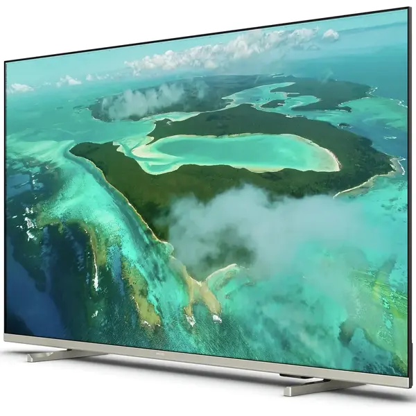Televizor Philips 50PUS7657/12 Smart TV, 50"(126CM), LED 4K, Silver, Clasa F