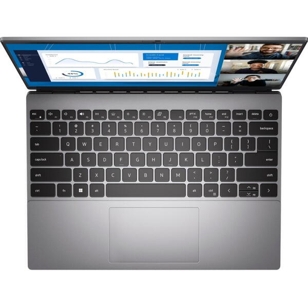 Laptop Dell Vostro 5320 Intel Core i7-1260P 13.3inch RAM 16GB SSD 512GB Intel Iris Xe Graphics Win 11 Pro Titan Gray N1005VNB5320EMEA01