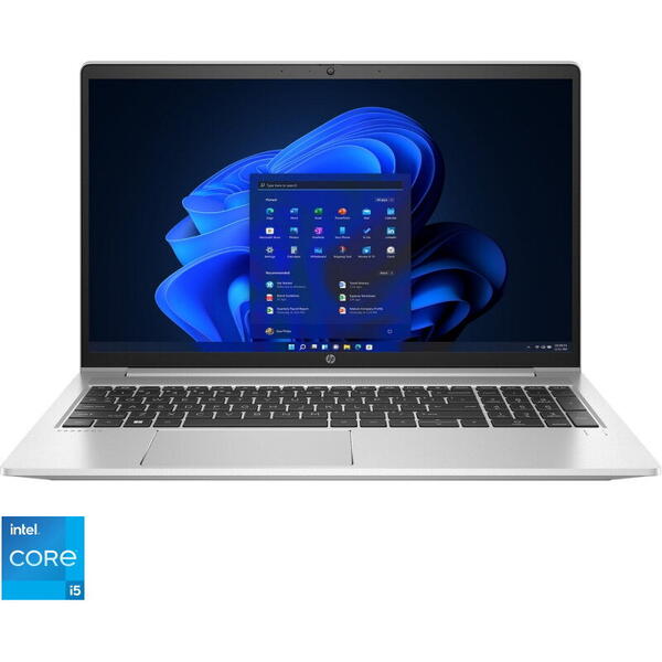 Laptop HP 14 inch EliteBook 840 G9, WUXGA, Procesor Intel Core i5-1235U (12M Cache, up to 4.40 GHz), 16GB DDR5, 512GB SSD, Intel Iris Xe, Win 11 DG Win 10 Pro, Silver