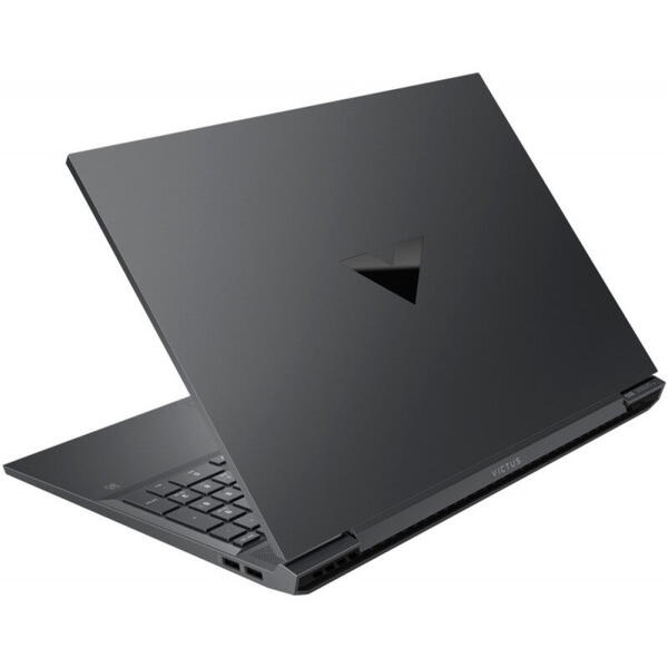 Laptop HP Gaming 15.6 inch Victus 15-fb0020nq, FHD IPS, Procesor AMD Ryzen 5 5600H (16M Cache, up to 4.2 GHz), 8GB DDR4, 512GB SSD, GeForce RTX 3050 4GB, Free DOS, Mica Silver