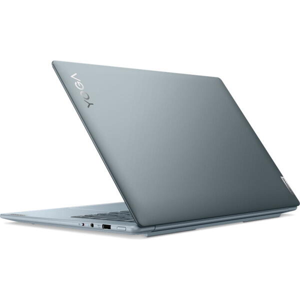 Laptop Lenovo 14.5 inch Yoga Slim 7 ProX 14IAH7, 3K IPS 120Hz, Procesor Intel Core i7-12700H (24M Cache, up to 4.70 GHz), 16GB DDR5, 512GB SSD, Intel Iris Xe, Win 11 Home, Dark Teal, 3Yr Onsite Premium Care