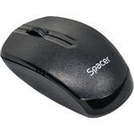 Mouse Spacer SPMO-161, Fara fir, USB, Optic, Negru