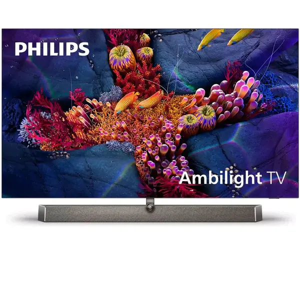 Televizor Philips OLED 77OLED937/12, 194 cm, Smart Android, 4K Ultra HD 100Hz, Clasa G