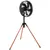 Ventilator Camry CR7329, 100W, 40 cm, 3 viteze, Telescopic, Negru/Maro