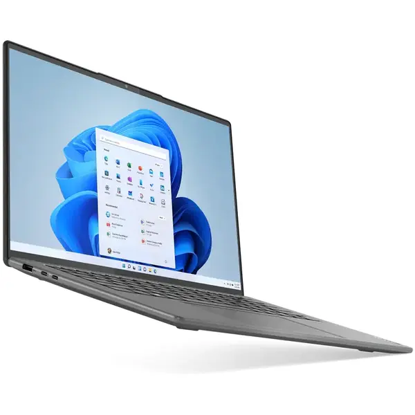 Laptop Lenovo Yoga Slim 7 ProX 14ARH7 cu procesor AMD Ryzen 7 6800HS Creator Edition pana la 4.70 GHz, 14.5 inch, 3K, IPS, 32GB, 1TB SSD, NVIDIA GeForce RTX 3050 4GB, Windows 11 Home, Onyx Grey, 3y on-site, Premium Care